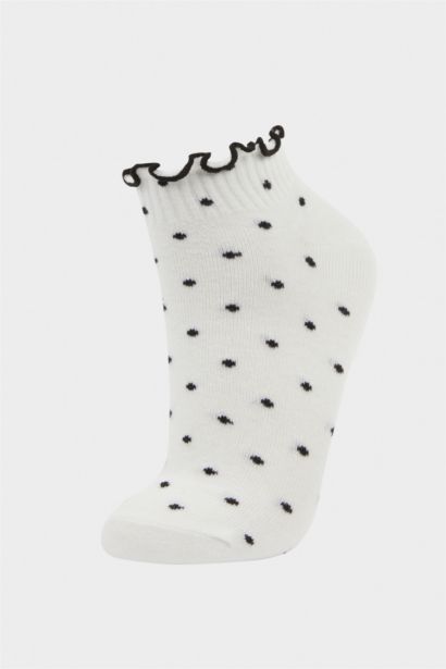 Woman 3 Piece Cotton Ankle Socks