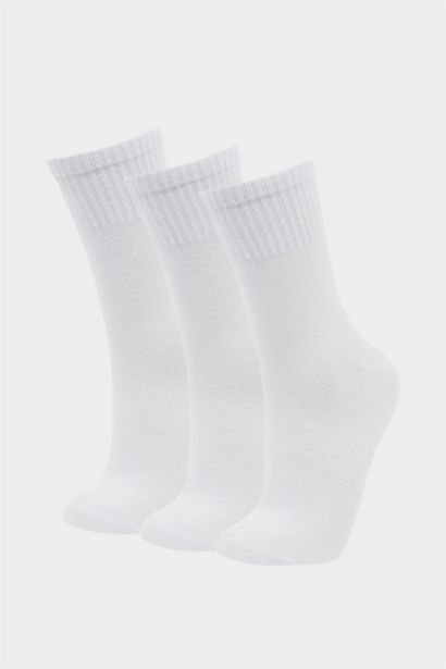 Woman 3 piece Long Cotton Socks