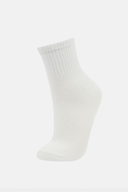 جوارب قصيرة نسائية من قطن - 3 قطع