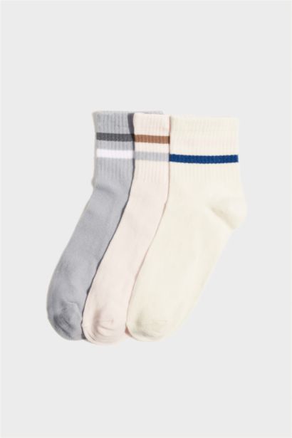 Woman 3 piece Short Cotton Socks