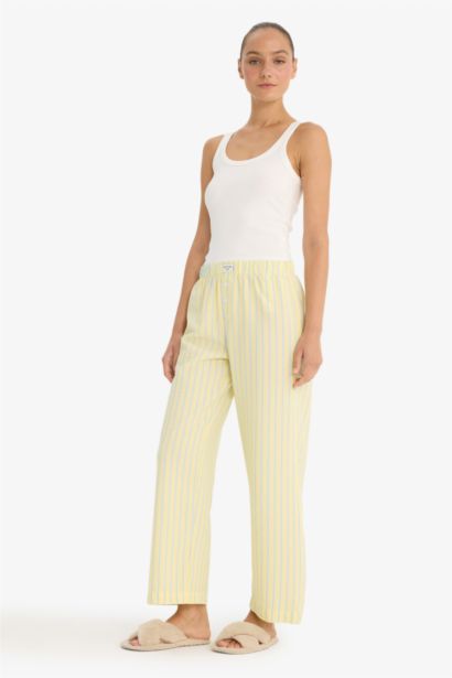 بنطلون بجامة منسوج قصة عادية من Fall in Love