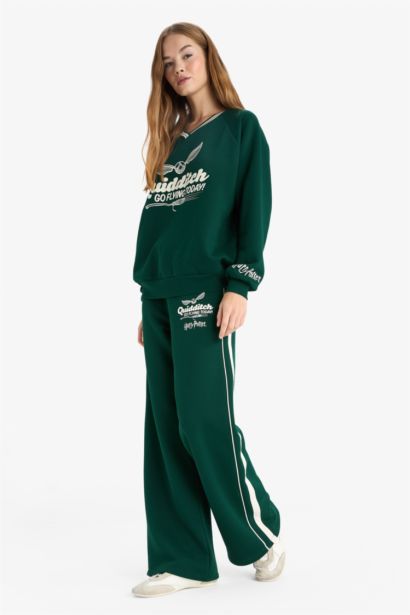 Harry Potter Wide Leg Thick Sweatpants