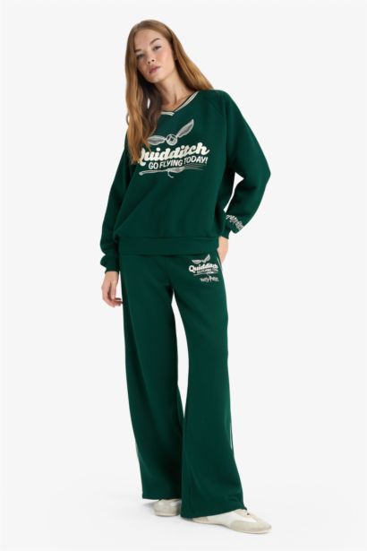 Harry Potter Wide Leg Thick Sweatpants