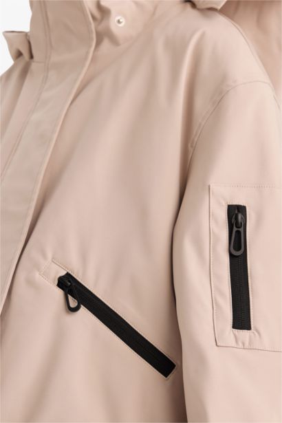 Girl Hooded Raincoat