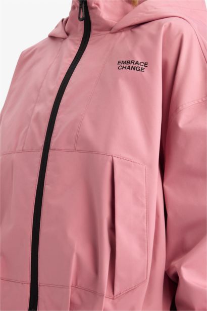 Girl Hooded Raincoat