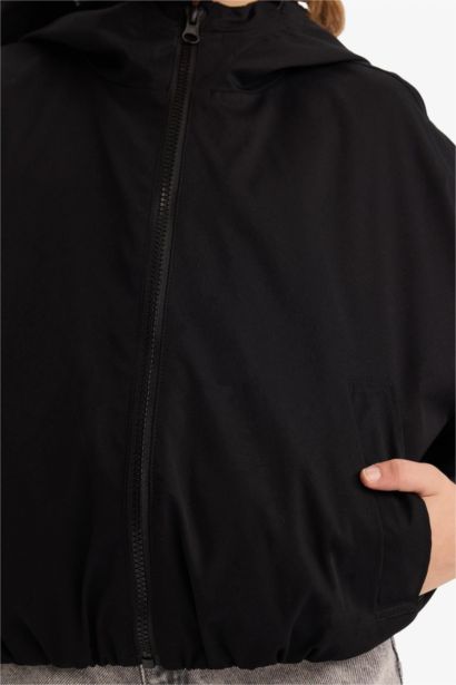 Girl Hooded Raincoat