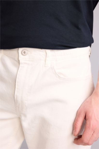 Esnek Belli Carrot Fit Jean Pantolon