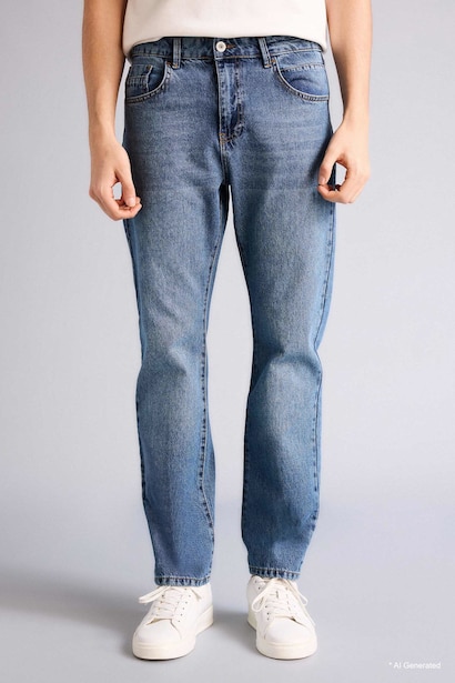 Straight Fıt Jean