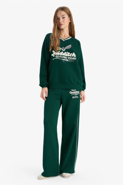 Oversıze Kalın Kumaş Sweatshirt