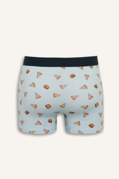 Regular Fit Baskılı 3'lü Boxer