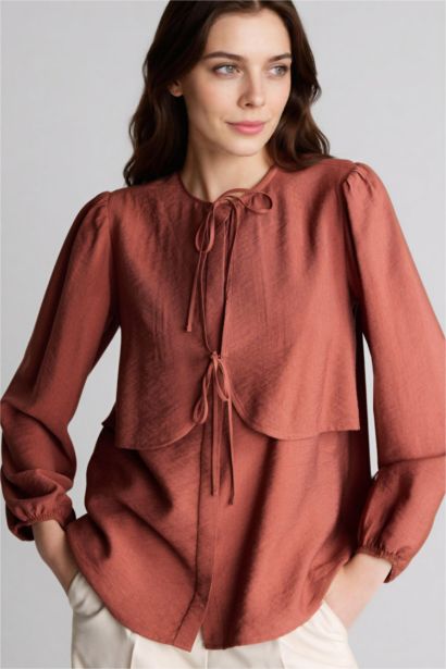 Regular Fit Long Sleeve Tunic