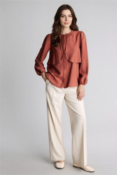 Regular Fit Long Sleeve Tunic