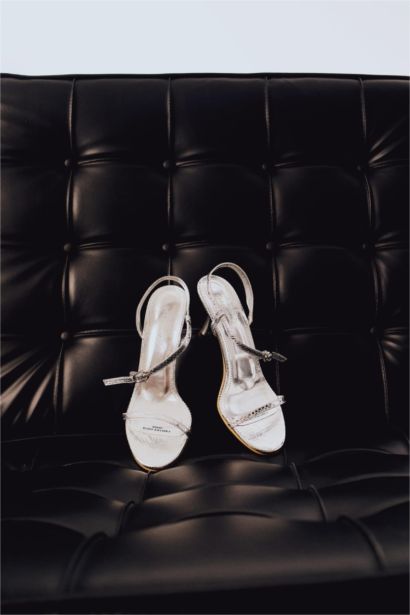 DCEY x DeFacto Kadın Topuklu Silver Ayakkabı