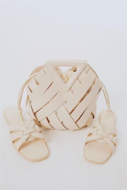 DCEY x DeFacto Kadın Düz Taban Terlik