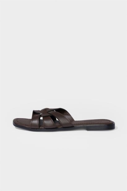 DCEY x DeFacto Kadın Düz Taban Terlik