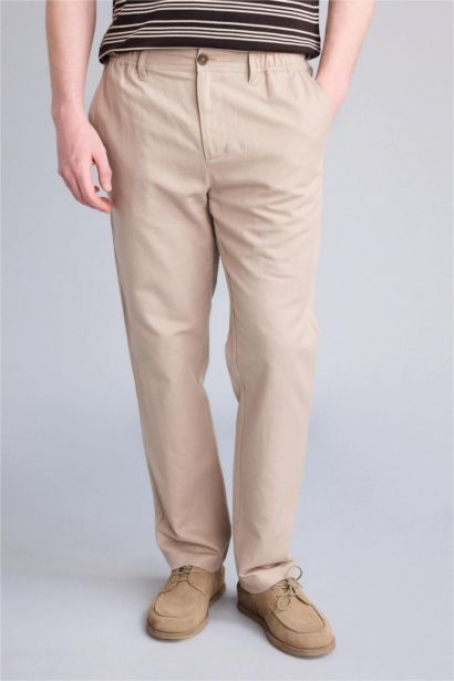 بنطلون كتان قطن