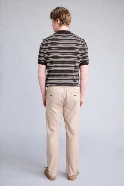 بنطلون كتان قطن