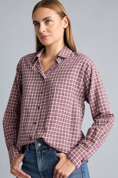 Regular Fit Flanel Long Sleeve Shirt