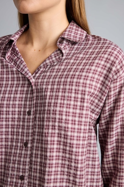 Regular Fit Flanel Long Sleeve Shirt