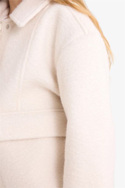 Girl Crew Neck Puffer Jacket