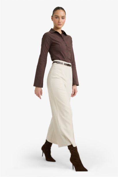 Culotte Fit Double Pocket Trousers