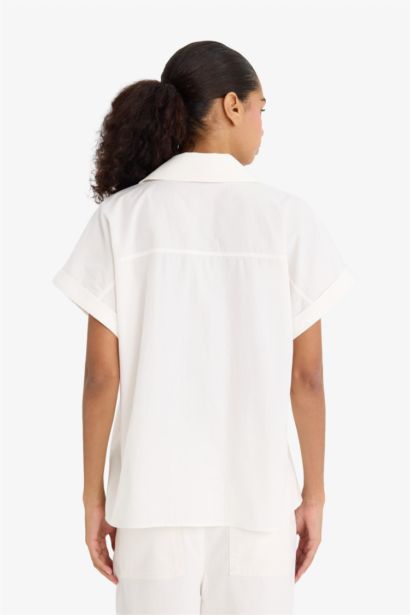 Regular Fit Poplin Long Sleeve Shirt