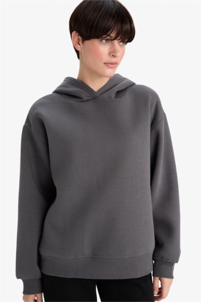 Relax Fit Thick Sweatshirt Fabric Sweatshirt
