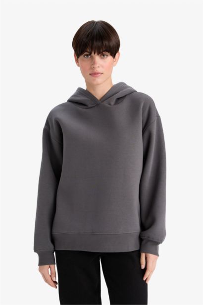 Relax Fit Thick Sweatshirt Fabric Sweatshirt