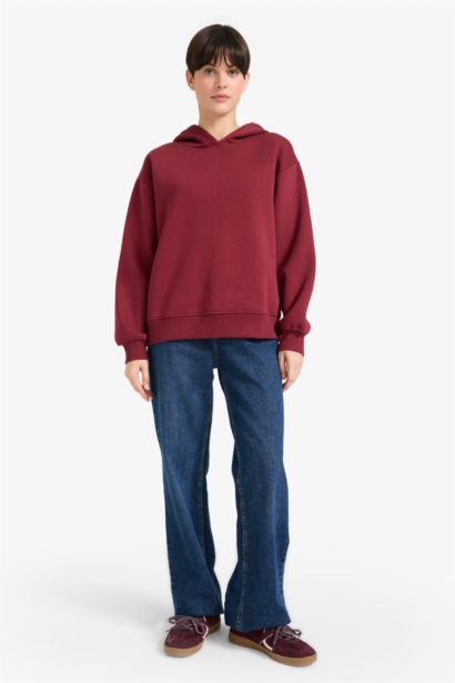 Relax Fit Thick Sweatshirt Fabric Sweatshirt