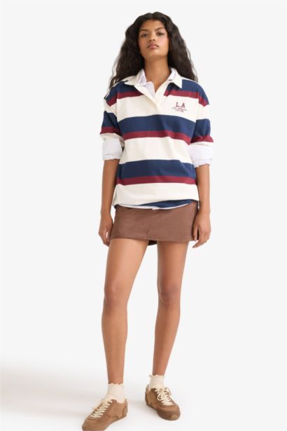 Suede High Waist Mini Skirt