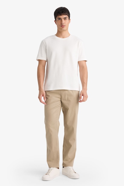 Basic Beige Trousers