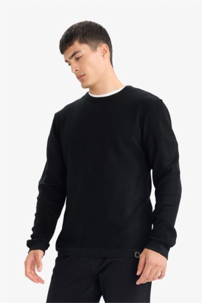 Crew Neck Knitwear Pullover