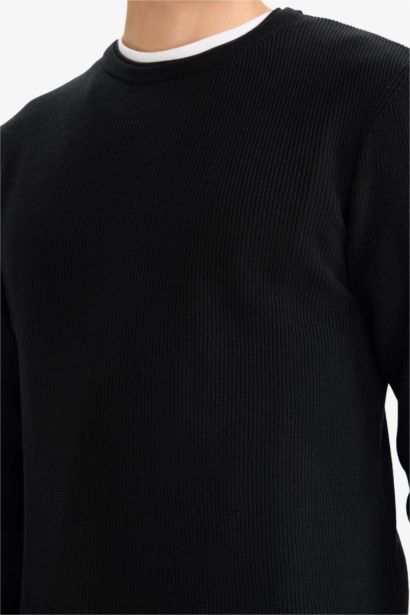 Crew Neck Knitwear Pullover