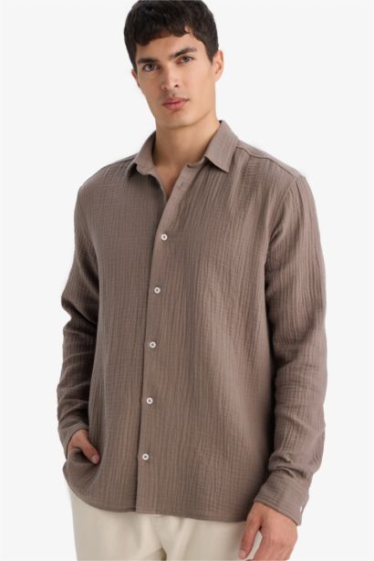 Man Long Sleeve Shirt