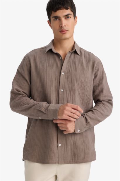 Man Long Sleeve Shirt