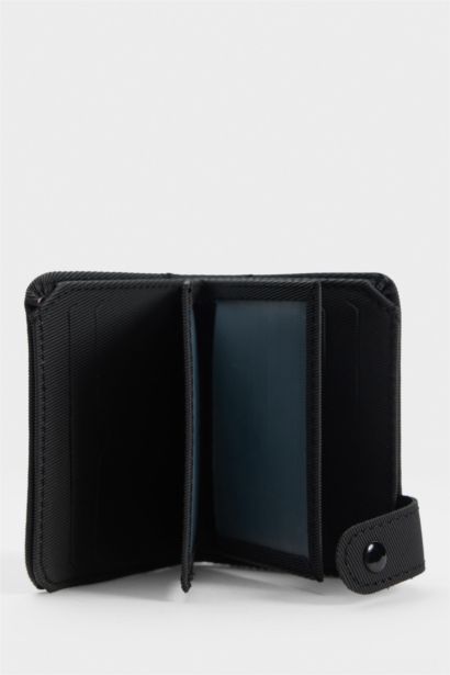 Man Faux Leather Business Card Wallet