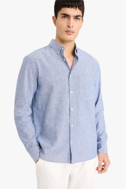 Long Sleeves Linen Shirt