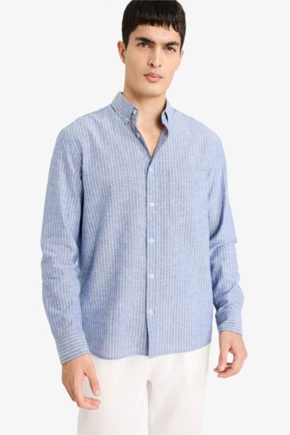Long Sleeves Linen Shirt