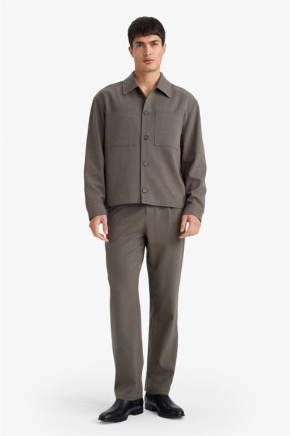 بنطلون قصة مستقيمة