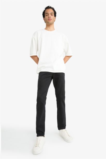 Carlo Skinny Fit Regular Waist Jeans