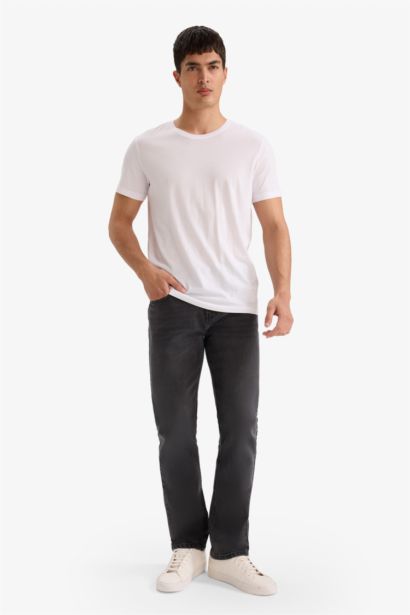 Sergio Regular Fit Normal Waist Straight Leg Jeans