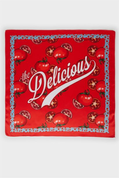 شال نسائي منقوش