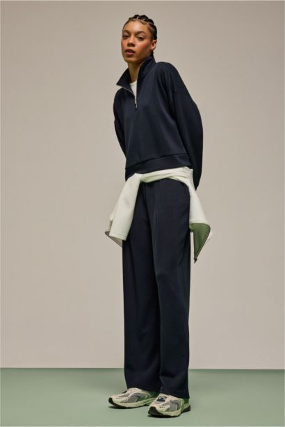 Wide Leg Modal Sports Sweatpants