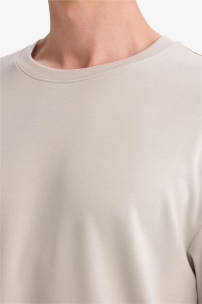 Boxy Fit Crew Neck Short Sleeve T-Shirt