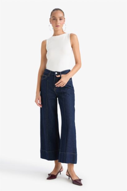 Slim Fit Ribana Boat Collar Tank Top