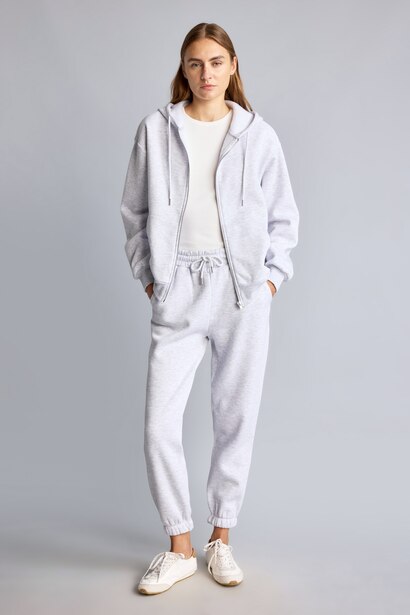 Jogger Fit Basic Thick Fabric Trousers