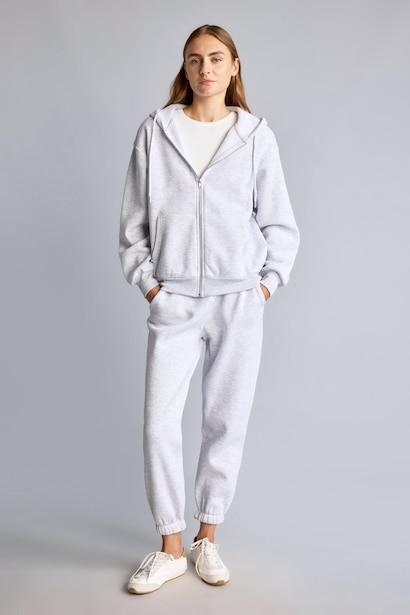 Jogger Fit Basic Thick Fabric Trousers