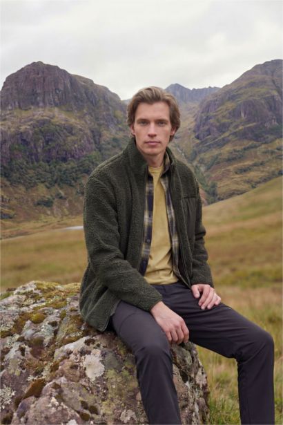 Cardigan avec poche Coupe régulière