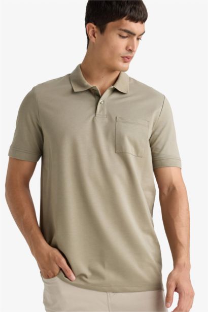 Pique Short Sleeve Polo Shirt