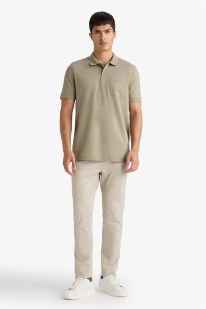 Pique Short Sleeve Polo Shirt